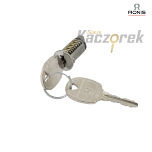 Zamek meblowy 010 - Ronis 23500 - bębenek z kluczami Ronis 4R